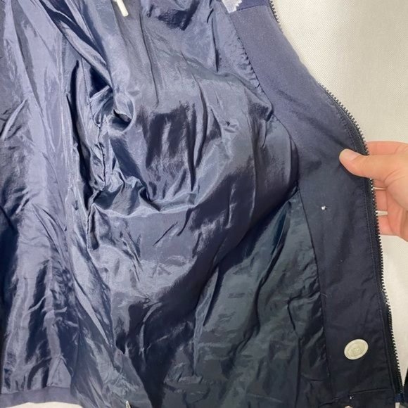 Mulberry Street Size S White/Blue Lightweight Jacket Vintage nautical look - Picture 13 of 15